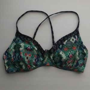 Athleta swim top bra 36D